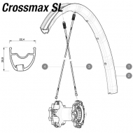 Mavic Crossmax Pro + SL Pro spare parts