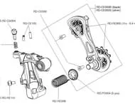 Campagnolo rear derailleur replacement