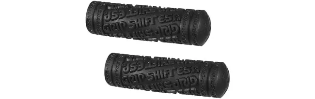 Sram Gripshift rubber grips for twist shifters, 110 mm long, 2 pieces