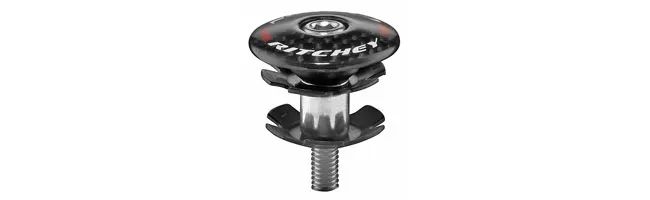 Ritchey carbon headset cap with steel clamp, 1 1/8 inch