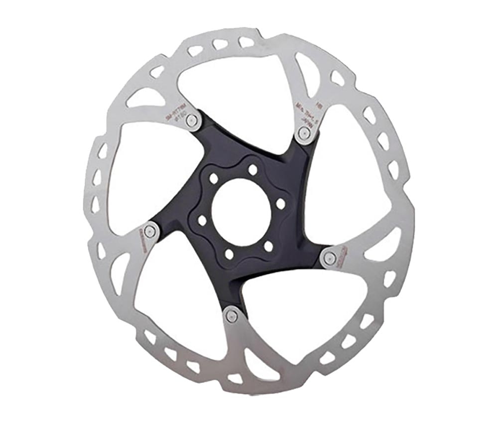Shimano Deore XT Brake Disc SM-RT76-M | 180 mm 6-bolt disc (including bolts)