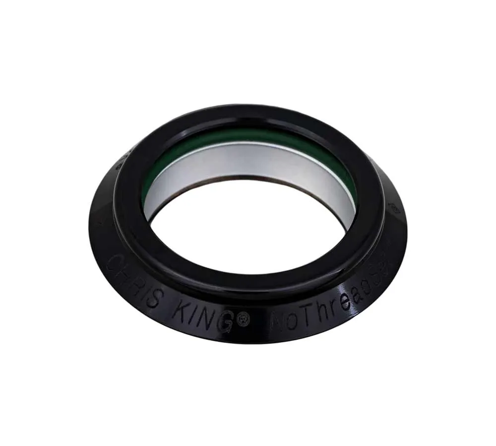 Chris King Headset Spare Part NoThreadSet Griplock | Bearing Cap Sotto Voce Black 1 1/8 inch