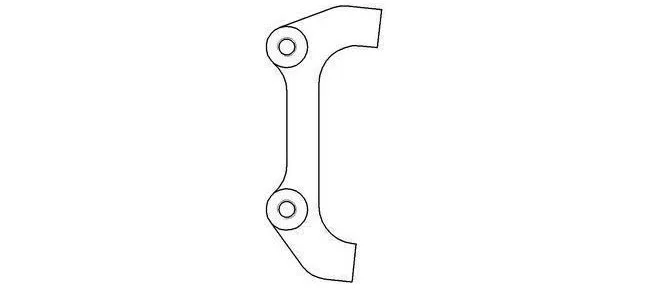 Formula Adapter, Marzocchi QR20 IS 2000: 180 mm front disc – limited stock