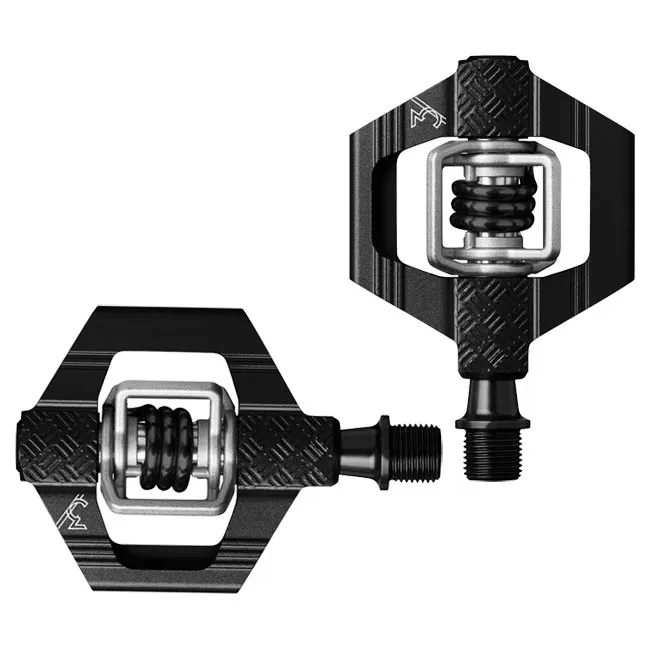 Crankbrothers Candy 3 pedals in black, including cleats