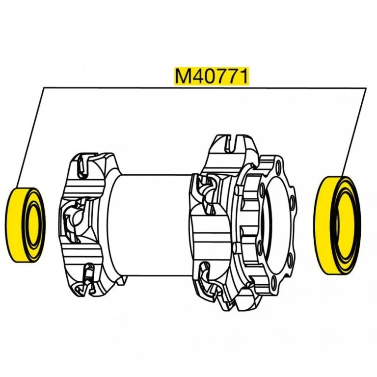 Mavic Lefty front wheel hub bearings | Set of 2