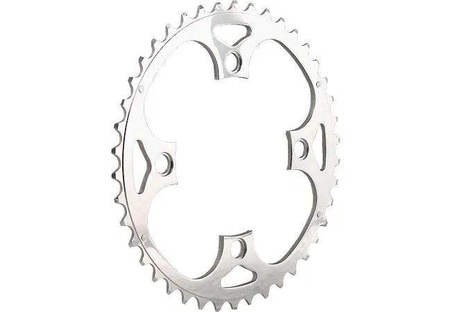 TA Specialite Chinook MTB 3-speed chainring, 104 links, centre 32 teeth, silver
