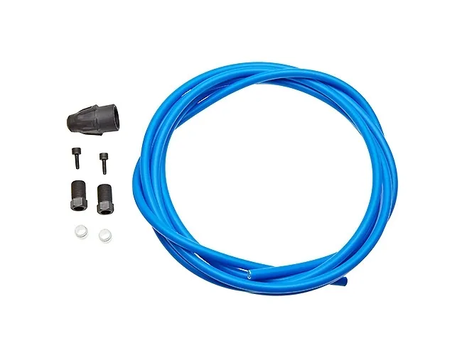 Avid Code - Juicy 3 - Elixir 3 Disc Brake Hose 200 cm, 0° Connector, Blue