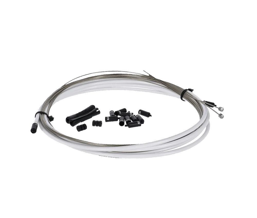 Sram SlickWire Cable Set for Road and MTB, White