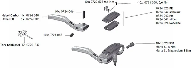 Magura Marta EBT bleed screw, 1 piece – remaining stock