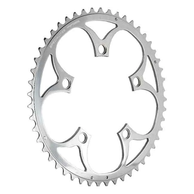 TA Specialite Zephyr Compact chainring, silver, 110 mm, outer ring 46 teeth