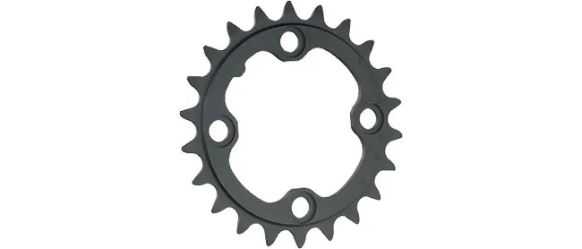 Shimano XT 22-tooth chainring FC-M760, black, 9-speed, 64-tooth circle – limited stock