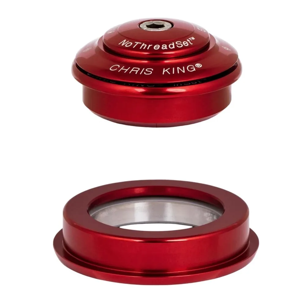 Chris King InSet i2 Tapered Headset 1 1/8 - 1.5 inches red | red ZS44/28.6 - ZS56/40