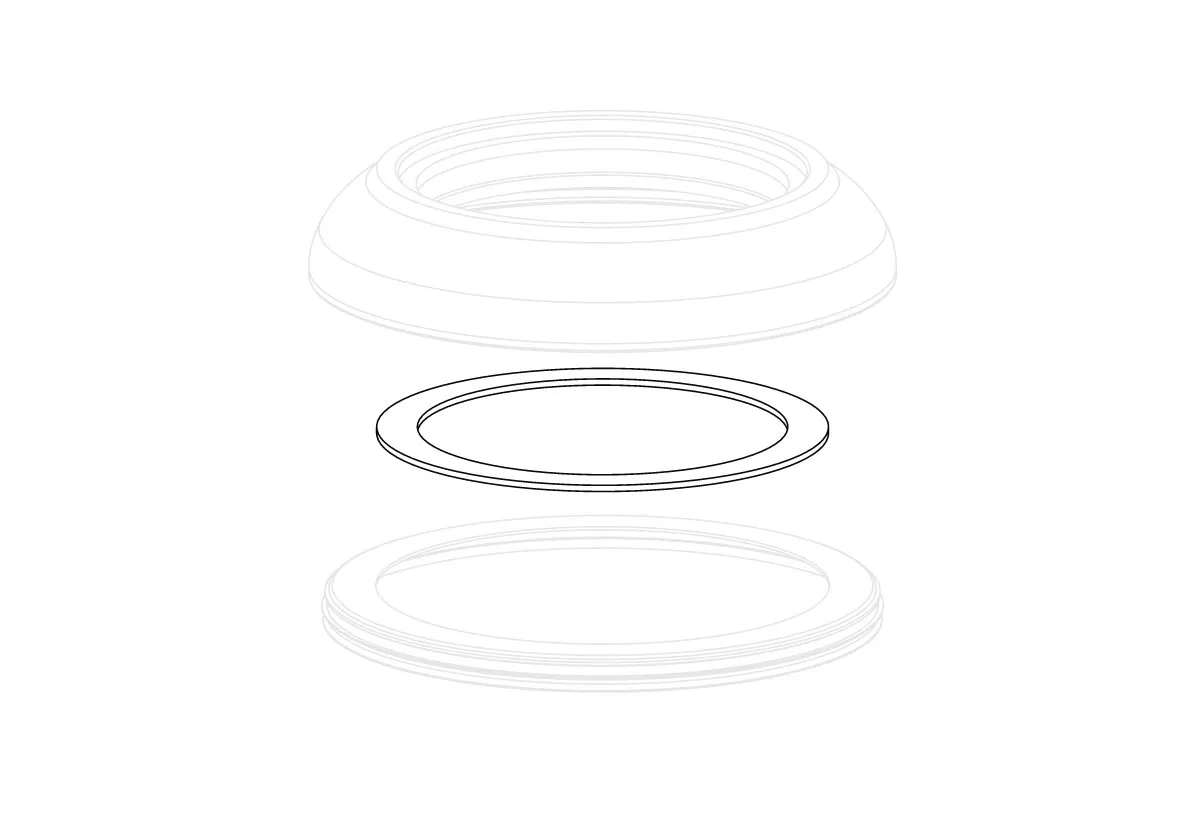 Cane Creek Headset Spare Part | Shim Washer IS/28.6 mm 0.25 mm