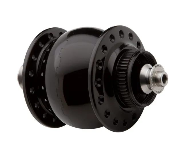 Schmidt SONdelux Hub Dynamo Disc Centerlock Black 32-hole