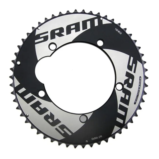 SRAM Red TT chainring, 55 teeth, 130mm bolt circle, 5-arm, non-hidden-bolt, 10-speed