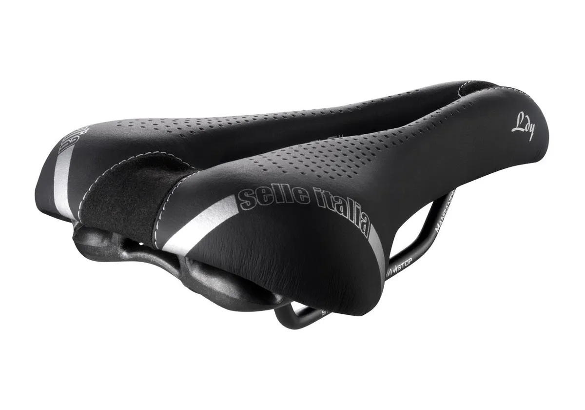 Selle Italia Lady Gel TM Flow Saddle S2 Width 135mm Frame Steel black