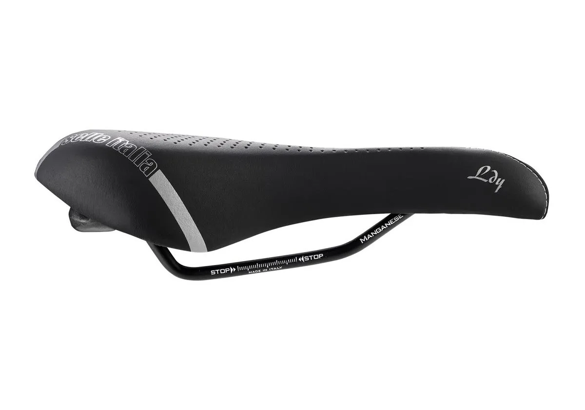 Selle Italia Lady Gel TM Flow Saddle S2 Width 135mm Frame Steel black