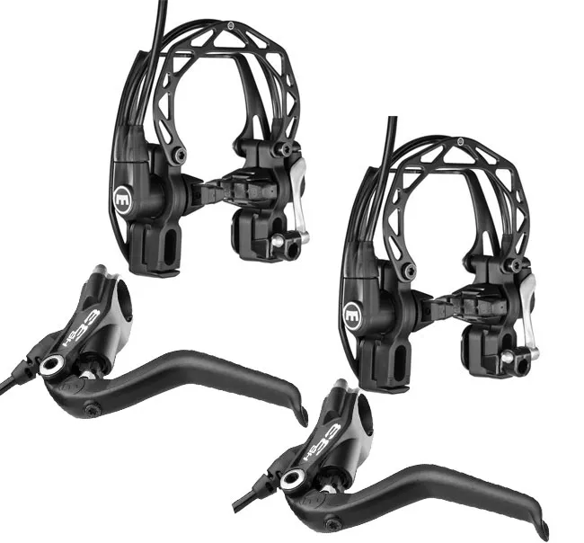 Magura HS33 R brake set, 4-finger lever, black