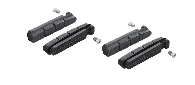 Shimano R55C4 Road Carbon Cartridge Brake Pads, 2 pairs