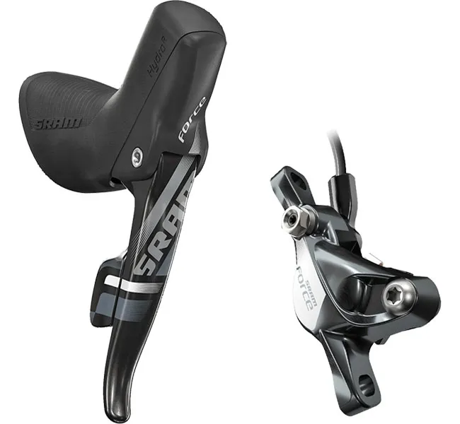 Sram Force 22 Disc Shift/Brake Lever 2-speed + Post Mount Disc 950mm Cable