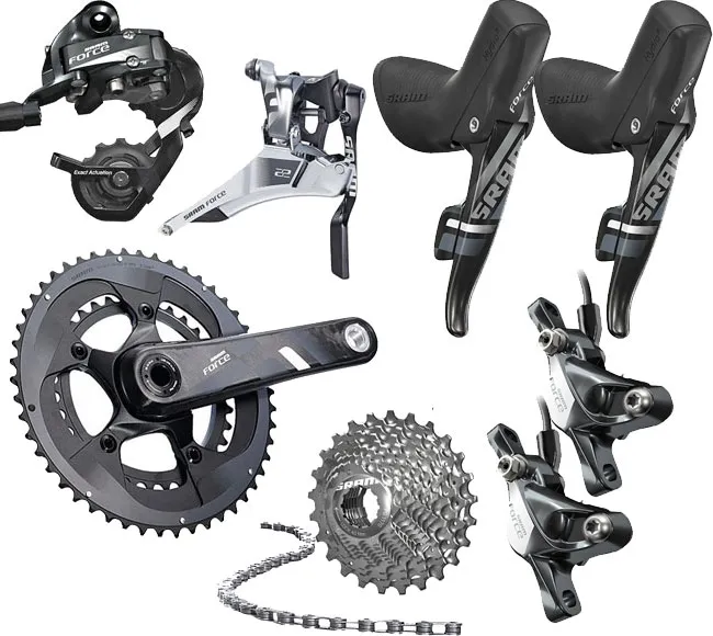 Sram Force 22 HRD Groupset GXP Disc Post Mount