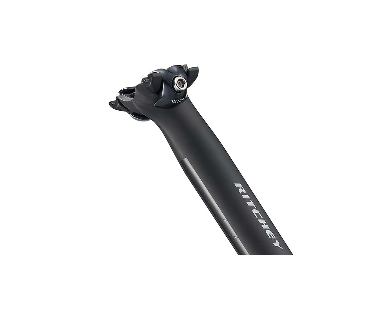 Ritchey WCS Carbon Seatpost Single Bolt matt 0 mm offset 27.2 x 350 mm
