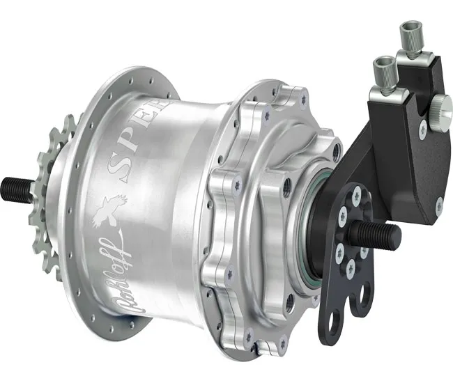 Rohloff Speedhub 500/14 TS DB silver 36-hole