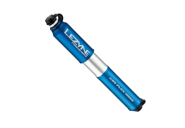 Lezyne CNC Pressure Drive Mini Pump Medium Blue 8.3 bar