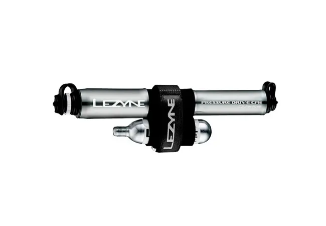 Lezyne CNC Pressure Drive CFH Mini Pump, Light Grey, 8.3 bar