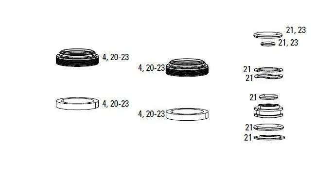 RockShox Pike Service Kit Full Dual Position from 2013 onwards