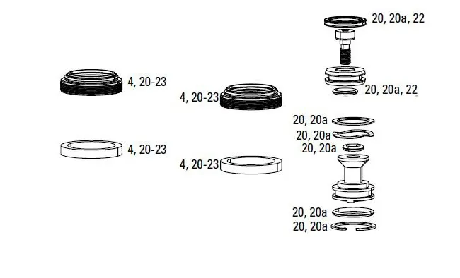 RockShox Pike DJ Service Kit Full Solo Air