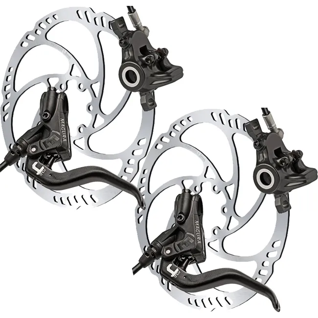 Magura MT4 Brake Disc Set + Storm HC Discs
