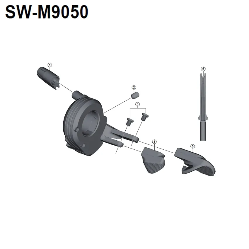 Shimano XTR Di2 SW-M9050 Shift Lever Spare Part | Cable Grommet No. 1
