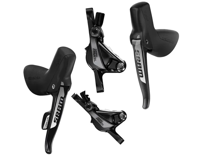 Disc Set Sram Rival 1 Shift/Brake Levers 11-speed + Post Mount Brakes