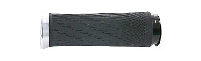 Sram left handlebar grip, 122mm clamp, silver, 1 pc