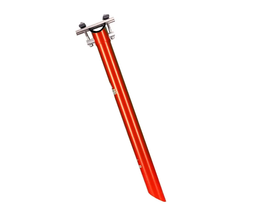 Tune Starkes Stück Aluminium seatpost, 0 mm offset, 31.6 x 420 mm, red