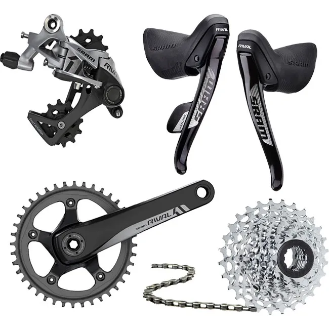 Sram Rival 1 GXP groupset without brakes