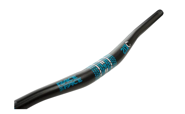Race Face Sixc 3/4 DH Riser 31.8 mm diameter | 20 mm rise, 785 mm width, carbon-turquoise
