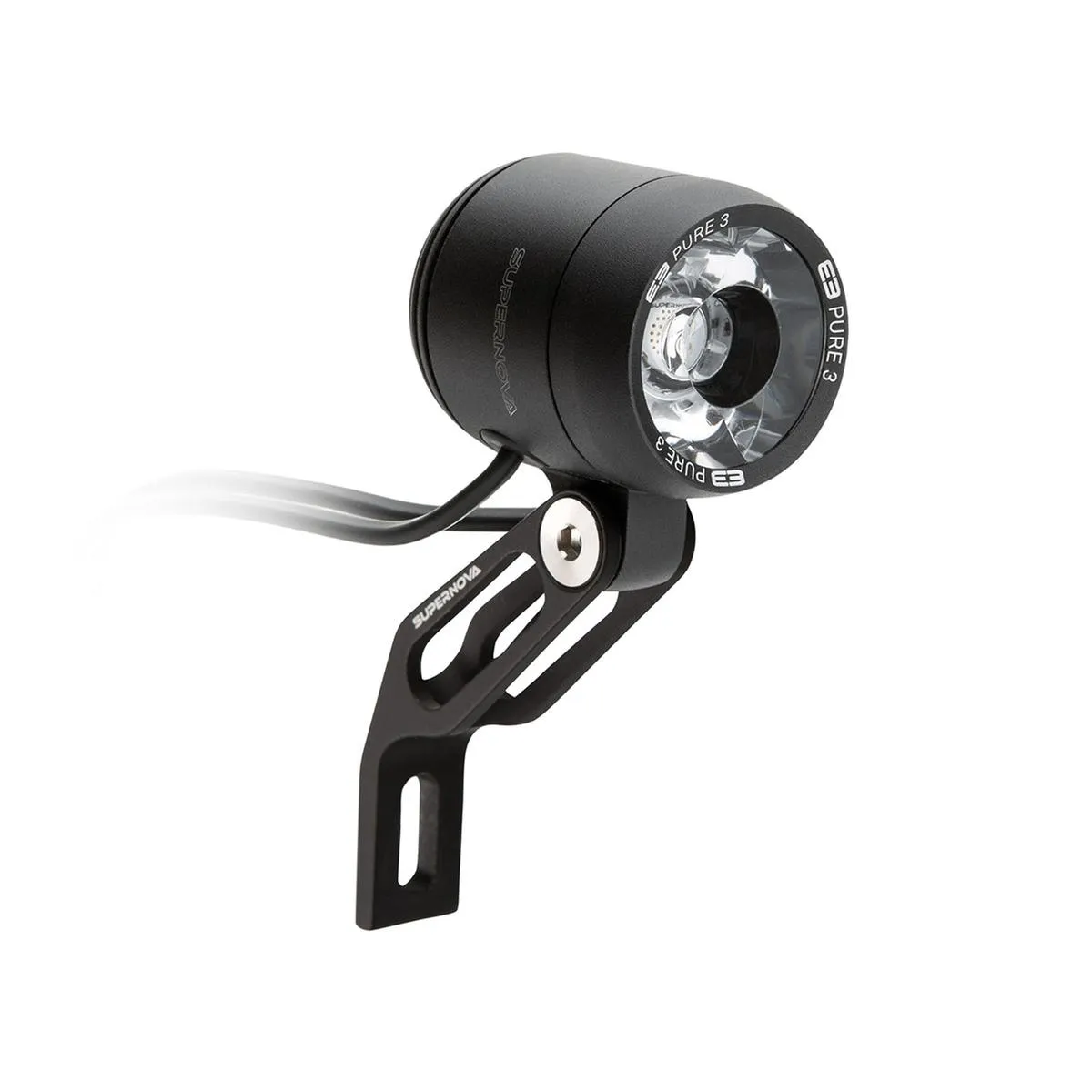 Supernova E3 Pure 3 Front LED Light 205 Lumens Black
