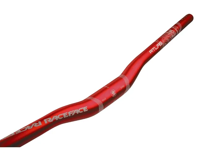 Race Face Atlas 1/2 DH Riser 31.8 mm Ø | Rise 13 mm, width 785 mm, red