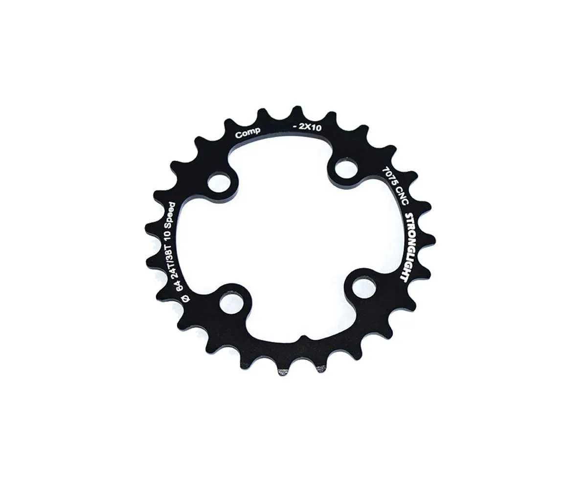 Stronglight MTB chainring 10x2-speed 64 LK inner 26 teeth black