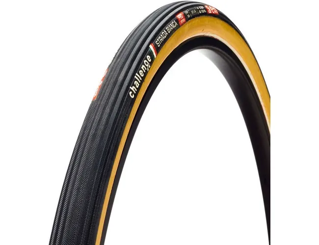Challenge Strada Bianca Pro OT 30x622 handmade clincher folding tyre, black-brown