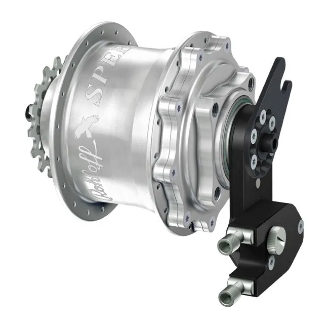 Rohloff Speedhub 500/14 CC DB EX OEM 2 Disc 32-hole silver