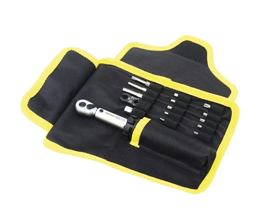 Pedro’s Demi 1/4-inch torque wrench with bits and pouch