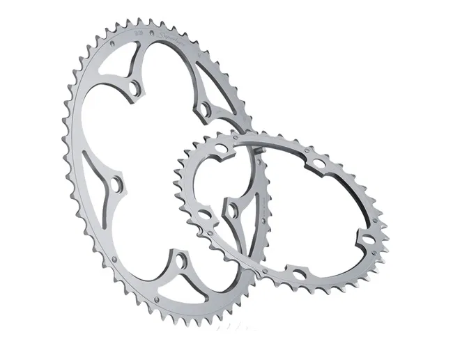 Miche Supertype BCD chainring Shimano + Sram 130 LK internal 9-10-speed silver 44 teeth – remaining stock