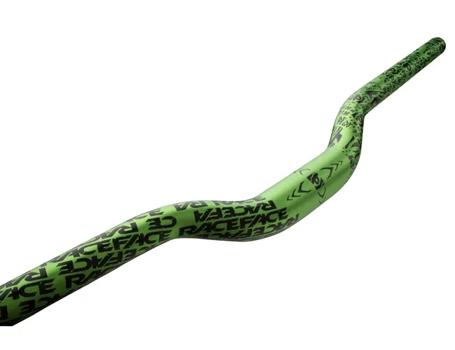 Race Face Atlas 1 1/4 DH Riser 31.8 mm diameter | Rise 32 mm, width 785 mm green