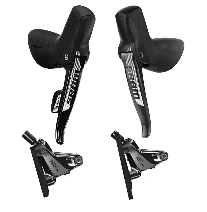 Sram Rival 1 Disc Set: 11-speed shift/brake lever + flat-mount brakes