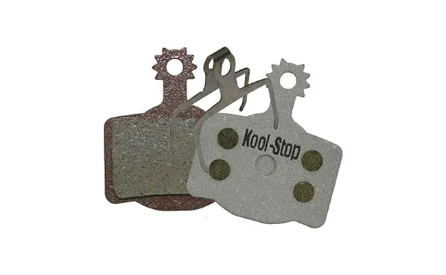 Kool Stop D-160A organic disc pad, aluminium carrier, Magura MT 2-piston