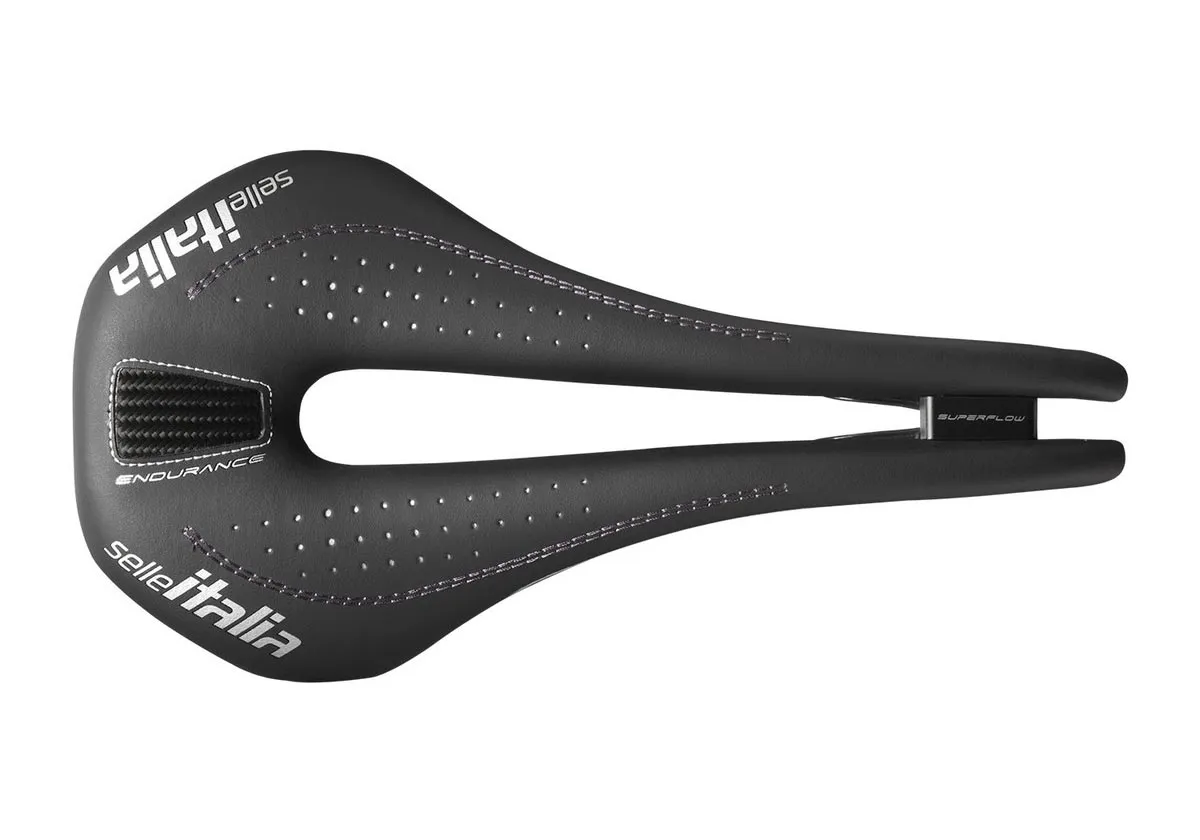 Selle Italia Novus Endurance Saddle Ti386 Superflow L3 black
