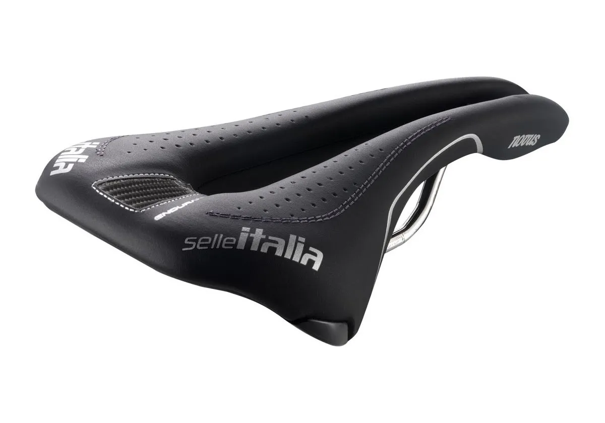 Selle Italia Novus Endurance Saddle Ti386 Superflow S3 black